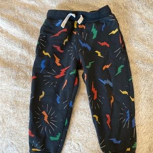 Hanna Andersson Toddler Boys Lightening Sweatpants (3T)